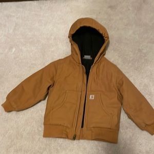 Carhartt zip up hooded jacket
